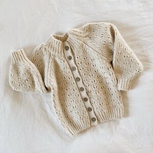 Rylee + Cru Little Girls Knit Sweater